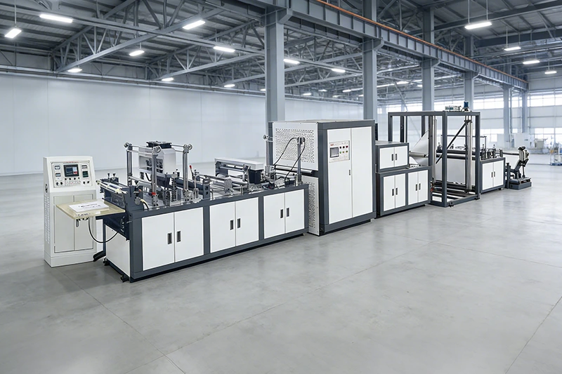 What are the characteristics of nonwoven bag making machines?