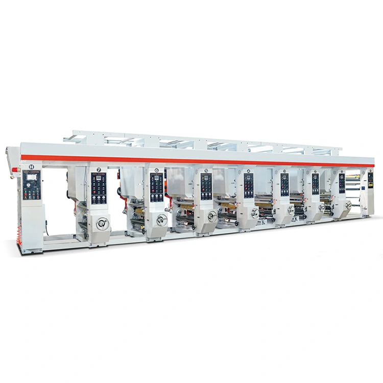 7 Colors Gravure Ink Printing Machine