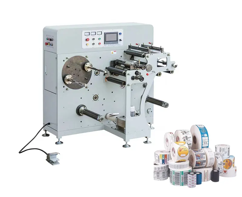 PLC Controlled Slitting And Rewinding Machine